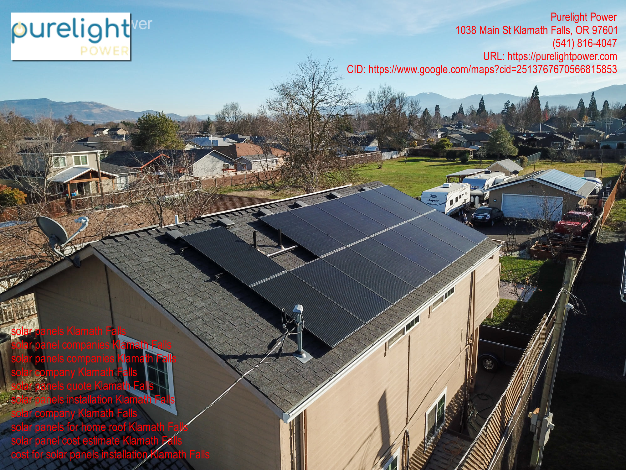 The Awesome Benefits of Solar Panels in Klamath Falls, Oregon Purelight Power